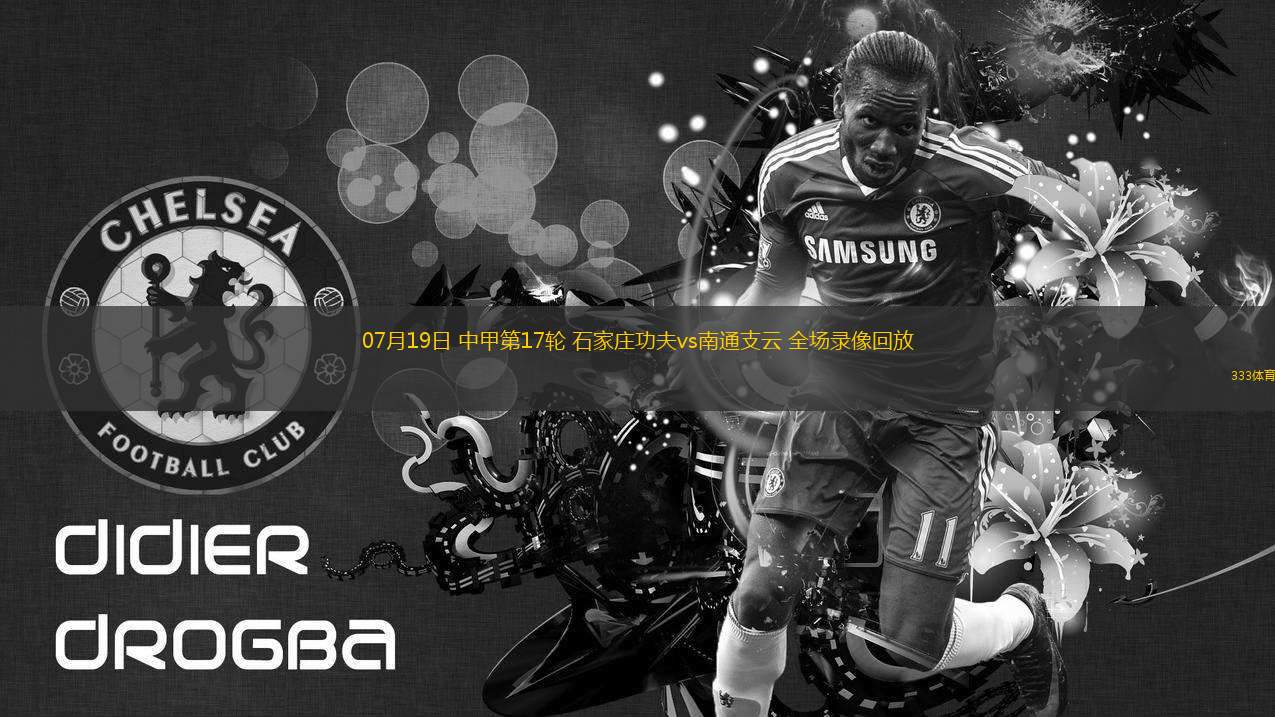 07月19日 中甲第17輪 石家莊功夫vs南通支云 全場錄像回放